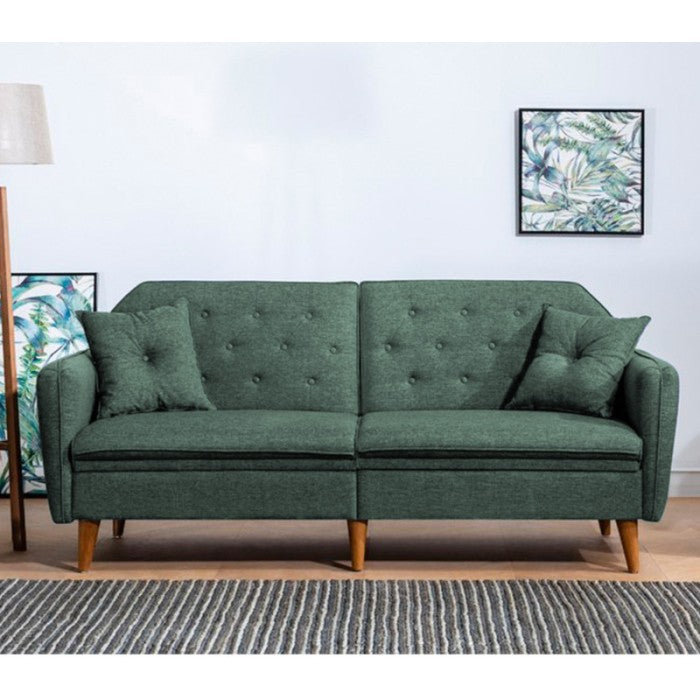 Three-seat sofa bed Terra - Green