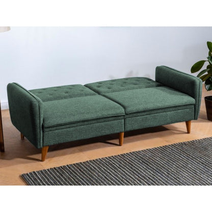 Three-seat sofa bed Terra - Green