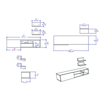 TV cabinet Barcelona