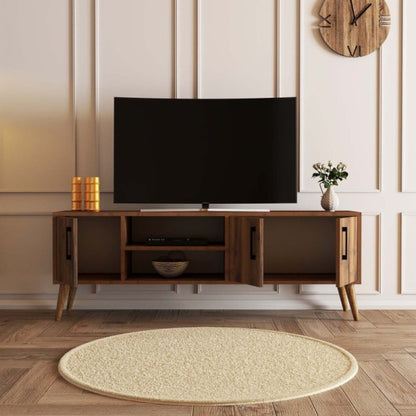 TV cabinet Exxen - Walnut 150 cm