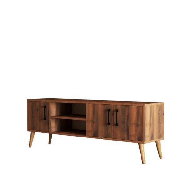 TV cabinet Exxen - Walnut 150 cm