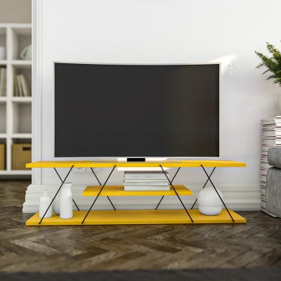 Tv dresser Paris yellow