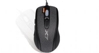 Mouse A4 X718BK OSCAR Gaming USB Black 5-Speed