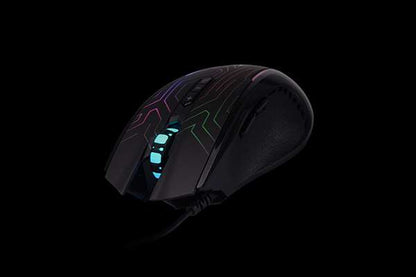 Mouse A4 X87 Gaming Oscar Neon 2400 DPI Adjustable