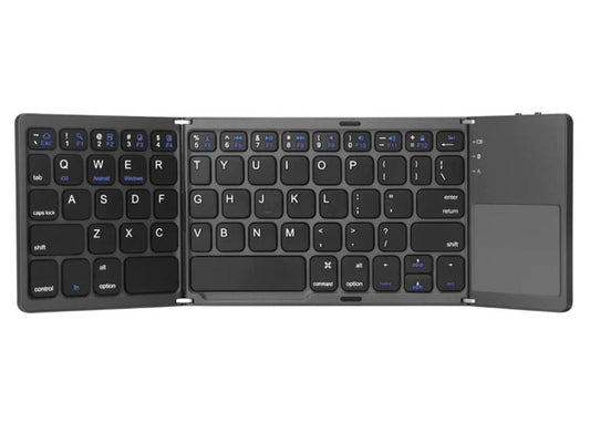 Keyboard XtremeMac Bluetooth with Touchpad, Travel, Foldable, Space Gray